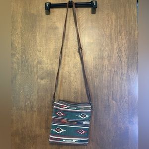 Aztec crossbody purse